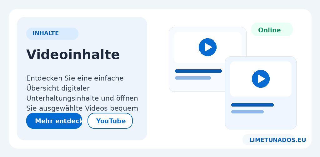 Übersicht der Produkte und Inhalte